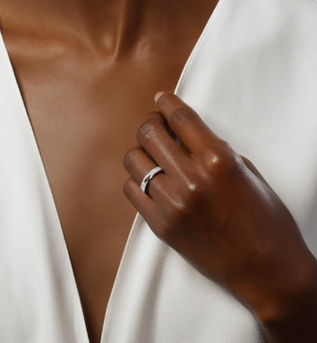 GlowALLIANCE LIENS VIDENCE PAVED DIAMOND 4MM RING